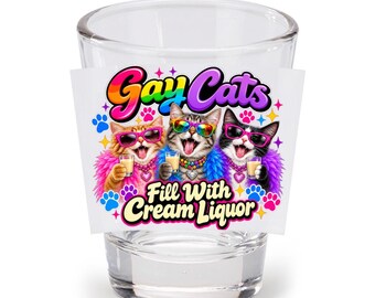 Bicchierino da shot Gay Cats