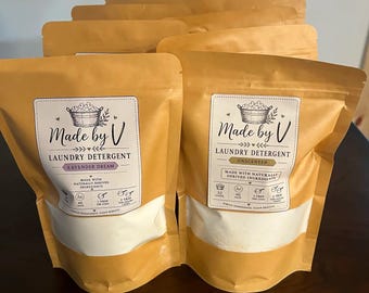 Powder Laundry Detergent-Handmade-  HE Safe - Natural Ingredients