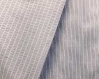 Paired Purple Stripe Shirting Fabric