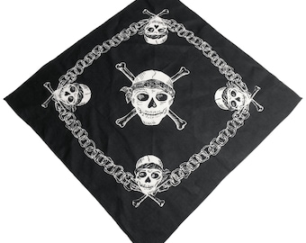 Eddie Munson skull bandana
