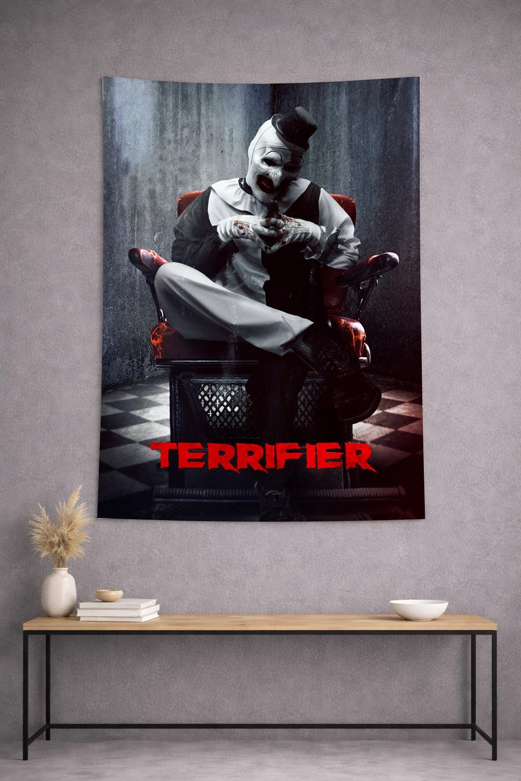 Terrifier Tapestry - Etsy