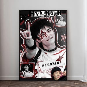 Hyunjin Poster - Etsy