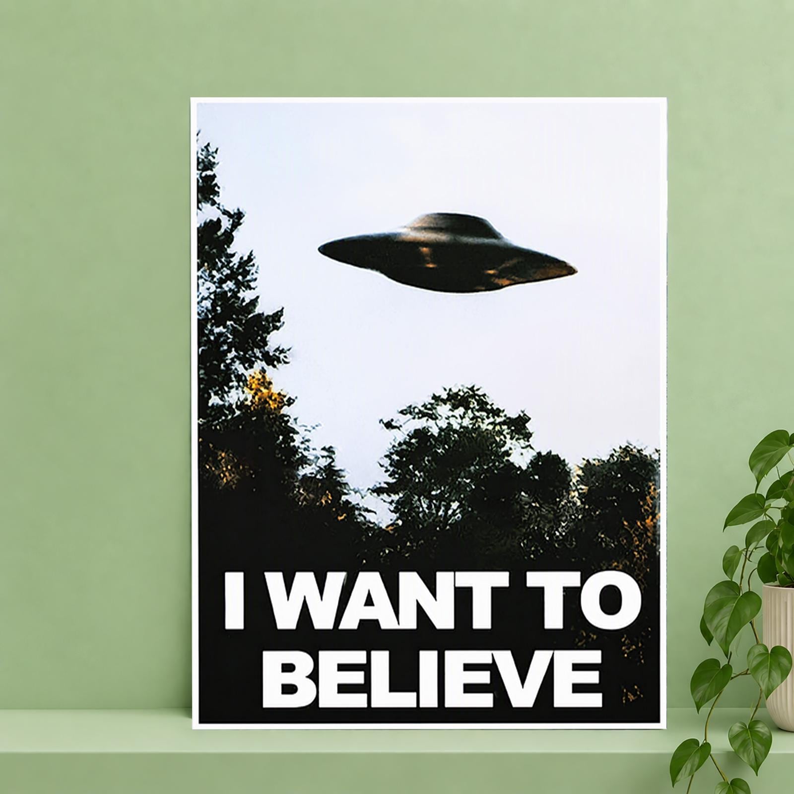 I Want to Believe Poster - Etsy Canada