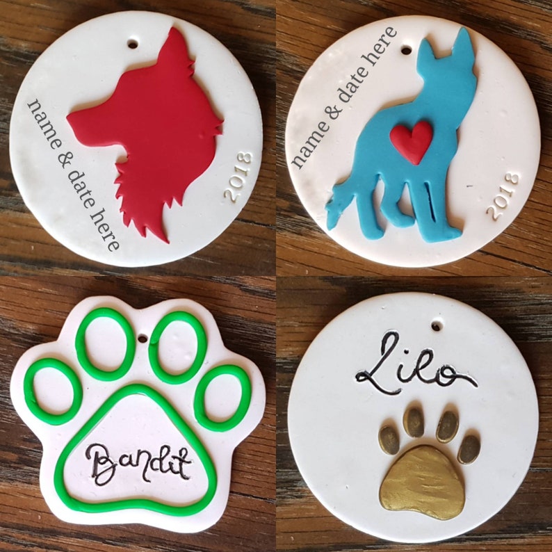 Pet Keepsake Piece Urn Accessories Pet Memorial Tags Pet Ornaments Clay Pet Memorial Tag Pet Grave Marker
