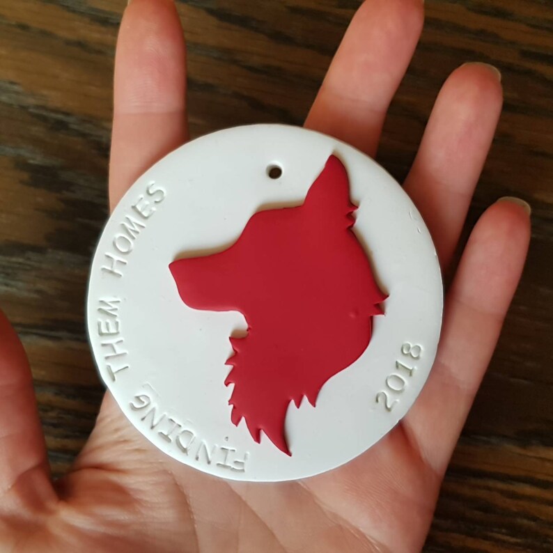 Pet Keepsake Piece Urn Accessories Pet Memorial Tags Pet Ornaments Clay Pet Memorial Tag Pet Grave Marker