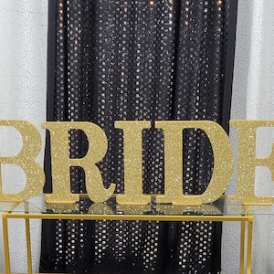 Party Table Letters and Numbers