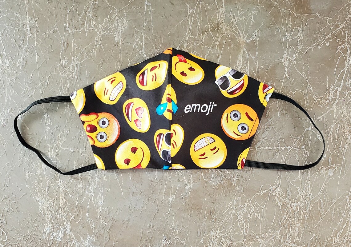 EMOJI FACE MASK Etsy
