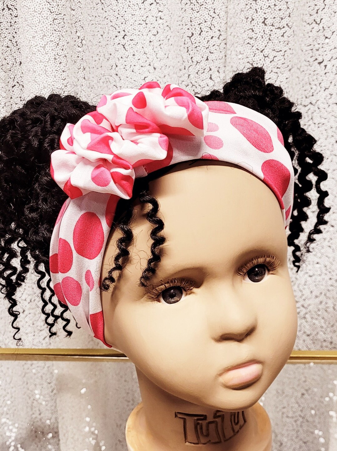 Set or 3 Girls Headbands Etsy