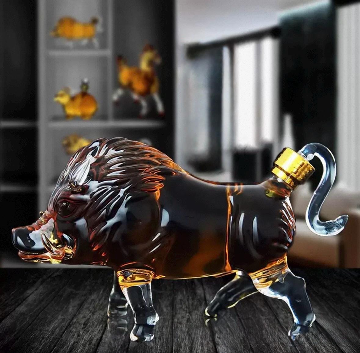 Lion liquor bottle - Etsy 日本