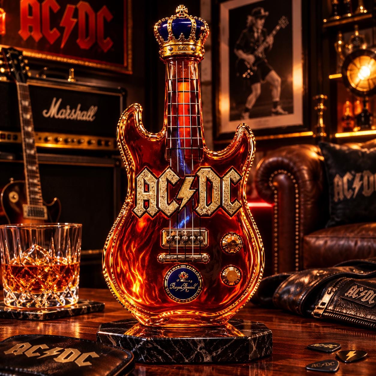 Guitar liquor bottle - Etsy 日本