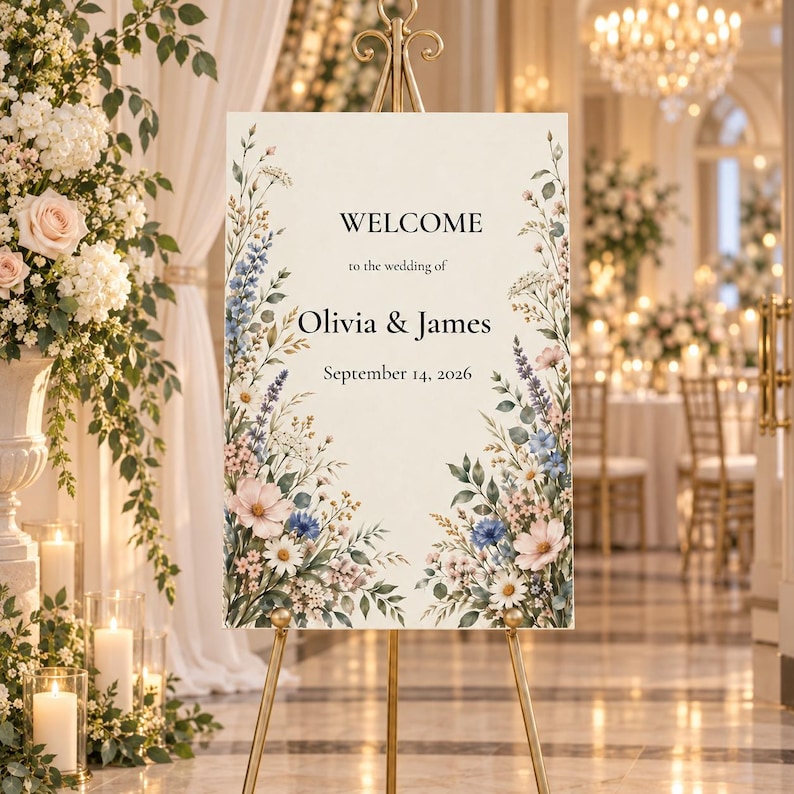 Personalized Wedding Welcome Sign, Custom Metal Sign, Couple Names Personalized Wedding Welcome Sign, Custom Metal Sign, Couple Names