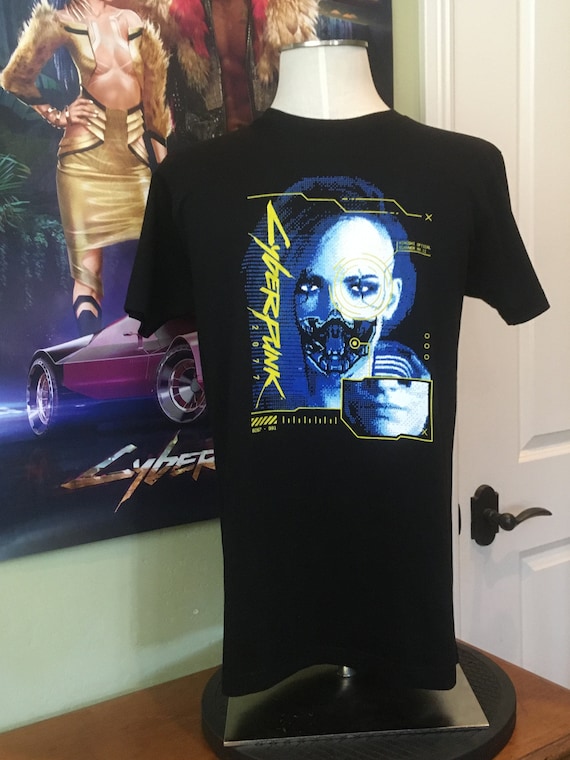 Cyberpunk 2077 Cyber Face  T-shirt