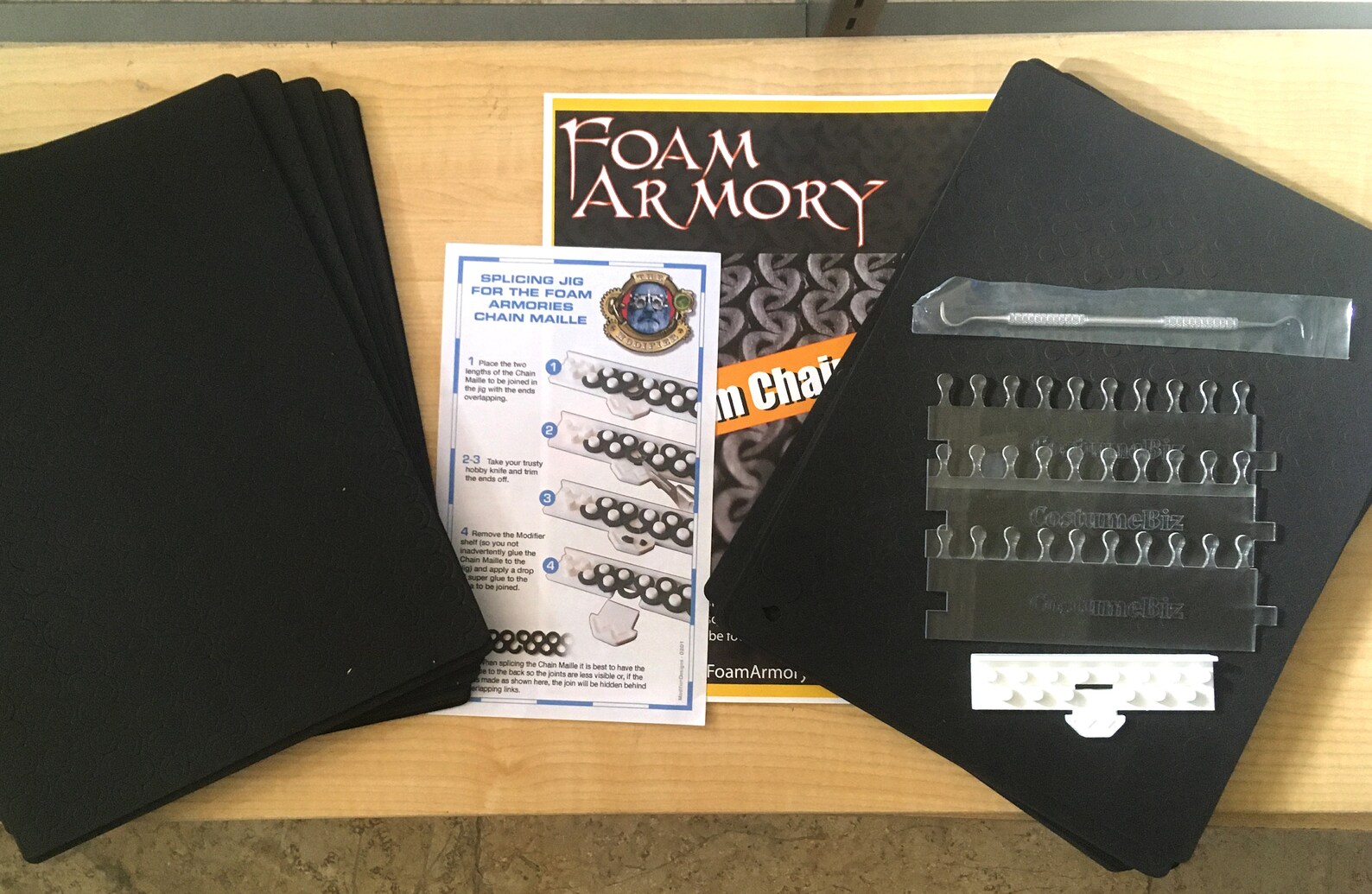EVA Foam Chainmail Kit - Etsy