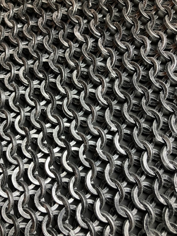 Plastic Chainmail hand made