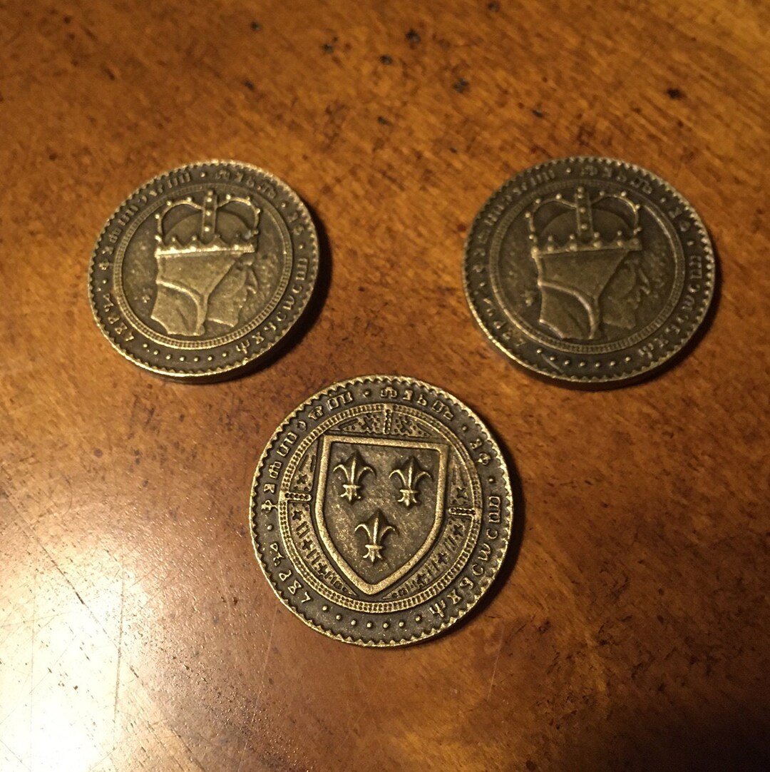 Toss a Coin Witcher Coins Etsy