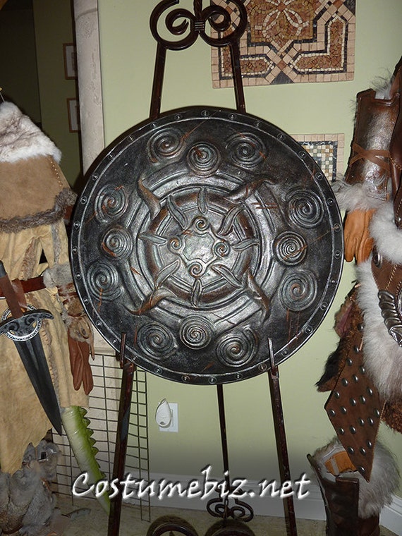Banded Iron Shield Etsy