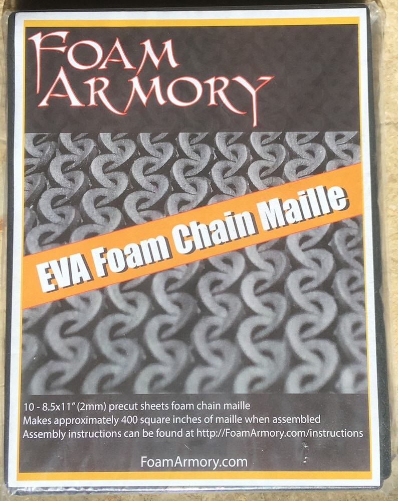 EVA Foam Chainmail Kit - Etsy