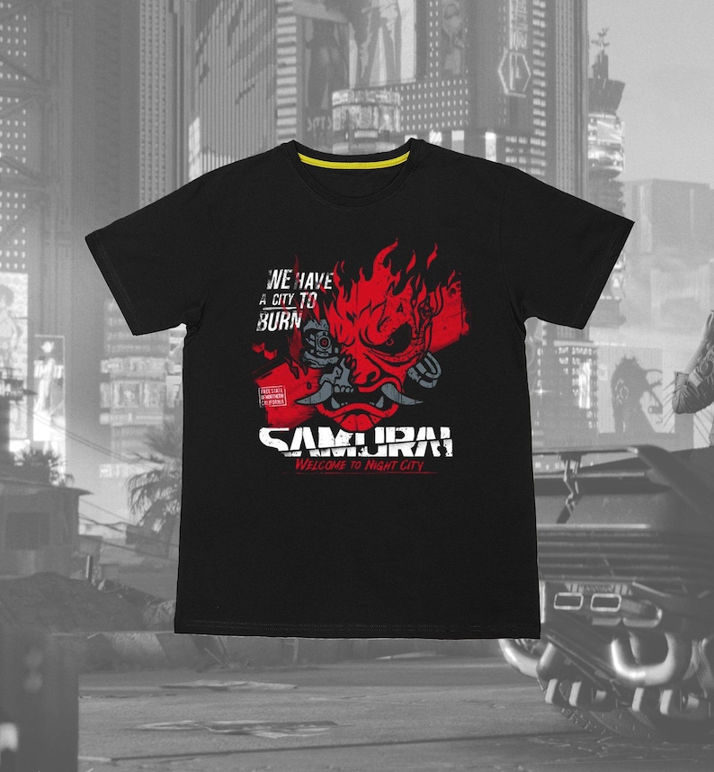 Cyberpunk 2077 Welcome to Night City T-shirt