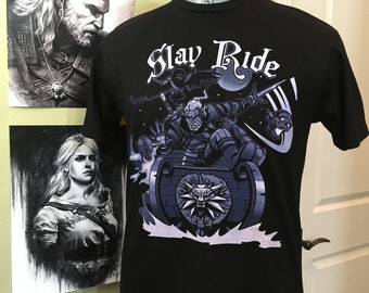Witcher 3 Wild Hunt Holiday themed "Slay Ride"