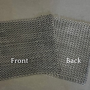 Scale Shape Chainmail EVA Black Unpainted Foam Scale Chainmaille Armor 1 Square Foot Custom ...