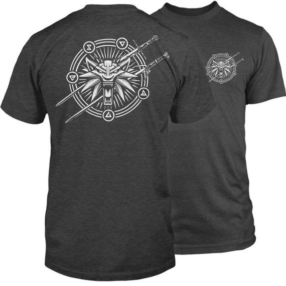Witcher White Wolf Supernatural T-Shirt