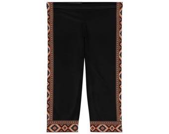 Leggings Capri para mujer (AOP)
