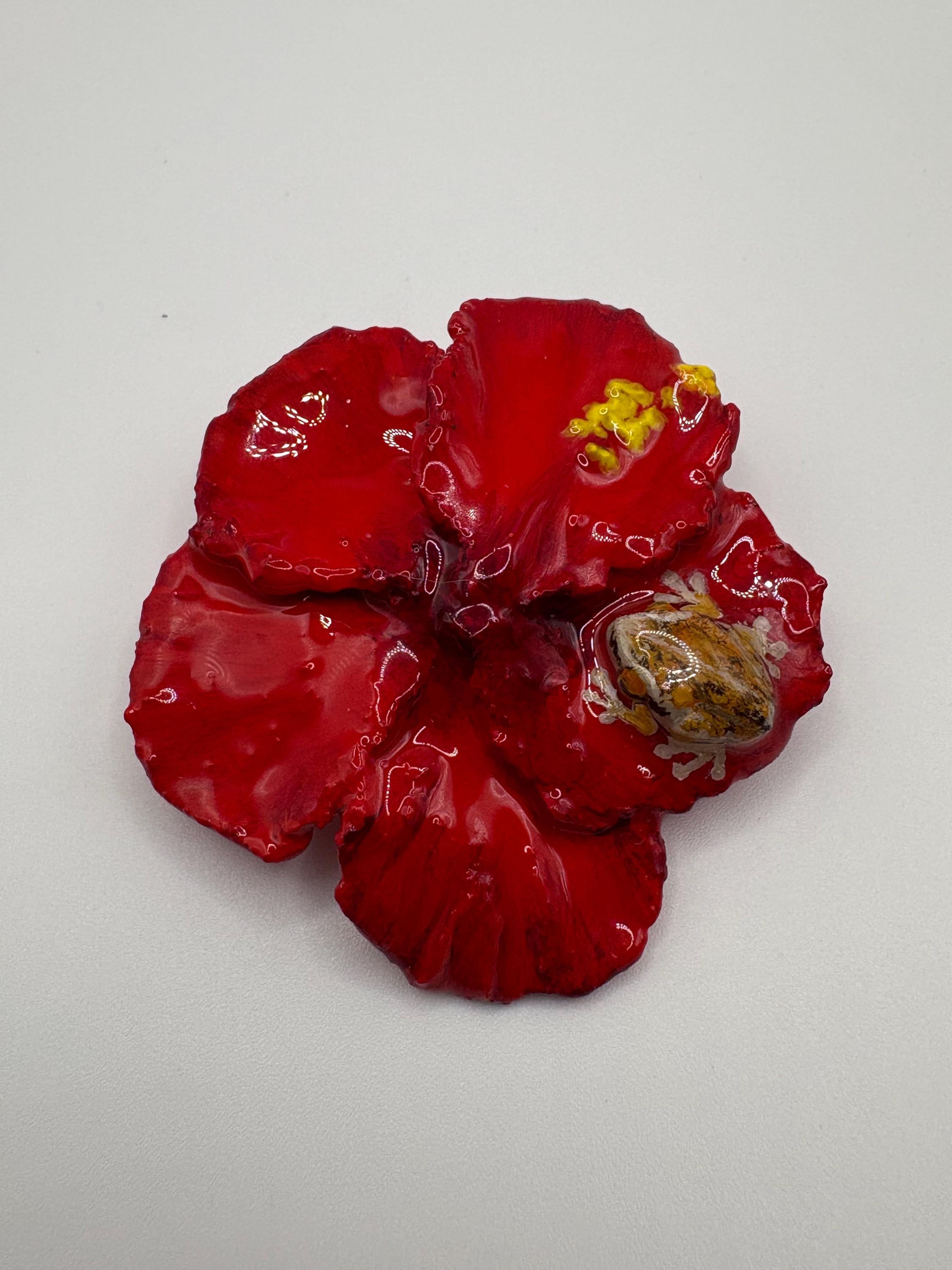 Flor De Maga and Coqui Handmade Clay Brooch - Etsy