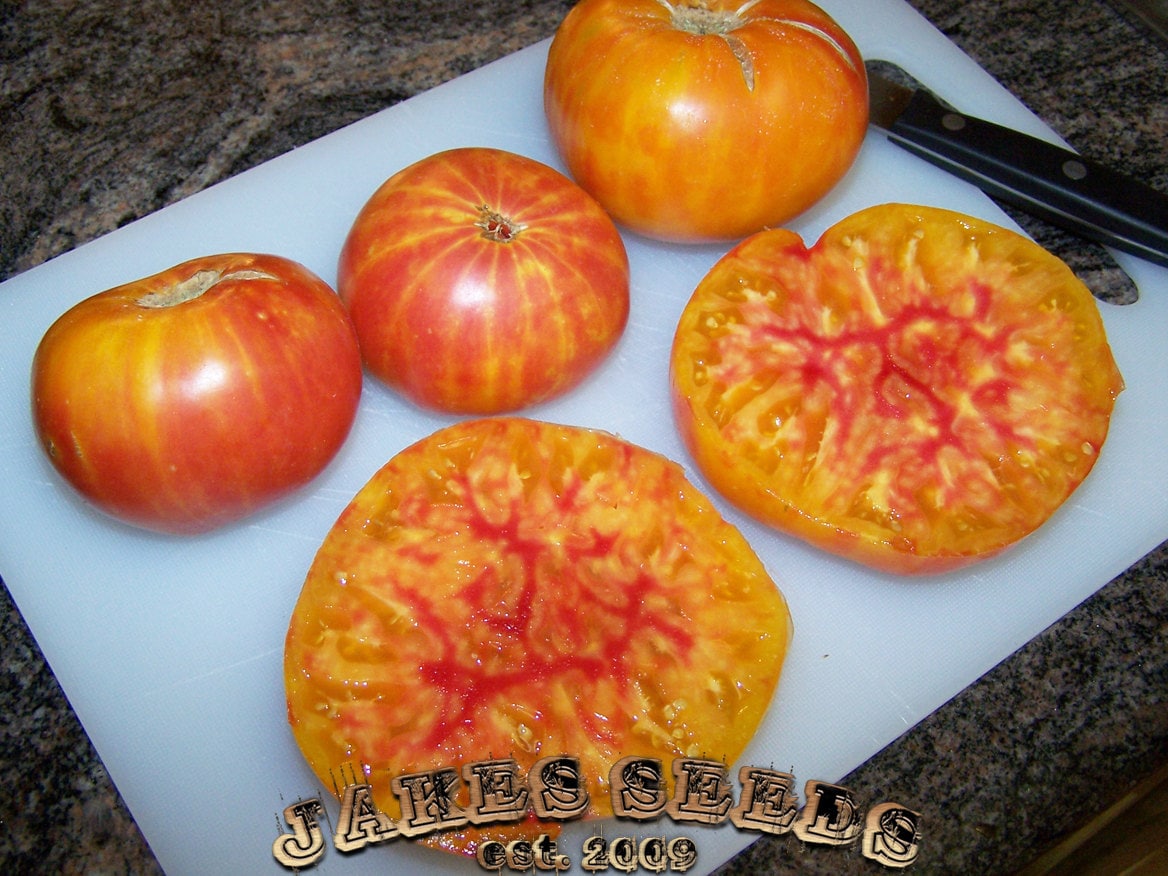 Pineapple Heirloom Tomato Seeds Etsy Canada