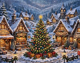 Interactive Jigsaw Puzzle Bundle 3 Digital Puzzles Drag and Drop Game for iPad No Lost Pieces
