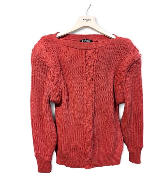 Mugler, Vintage Thierry Mugler wool jumper