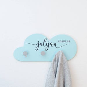 Decorative Wall Hook for Boys Room, Cloud Room Decor