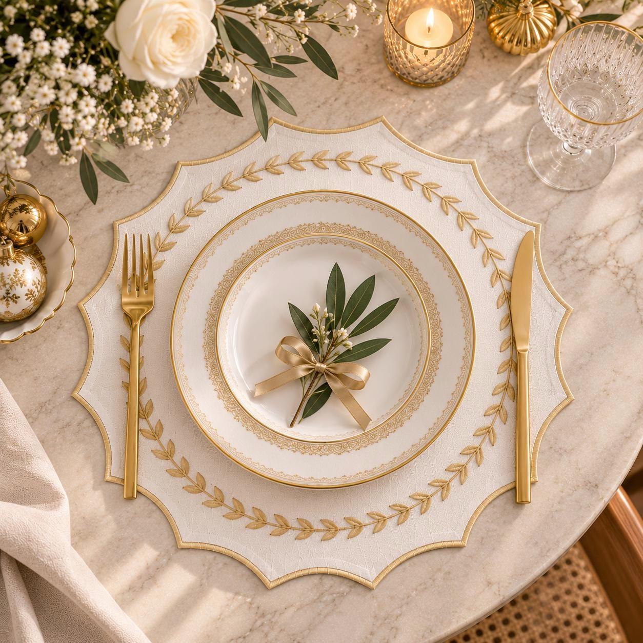 Platzset gold
