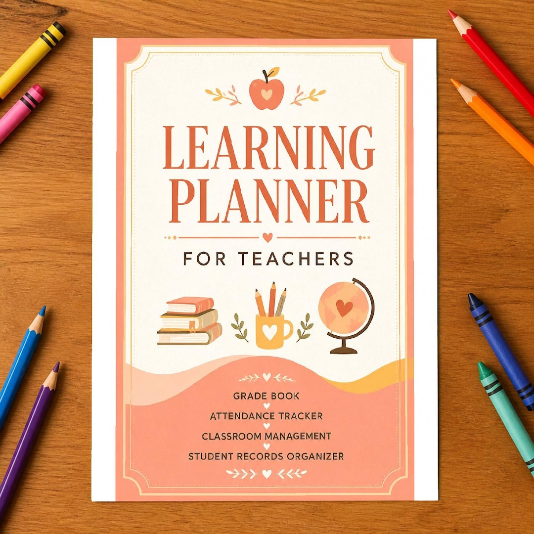 Absence Tracker Tool Learning Planner for Teachers, Grade Book Printable, Attendance Tracker ...