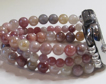 Spring Beaded Apple Watch Band
