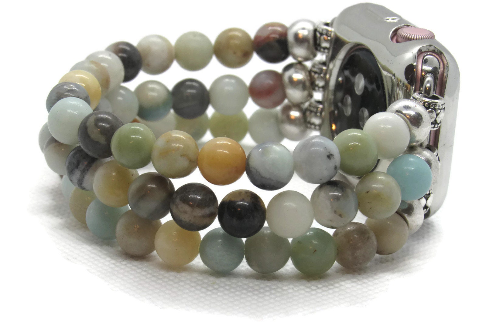 Mala Beaded Apple Watch Band for Series 1 2 3 or 4 | Etsy