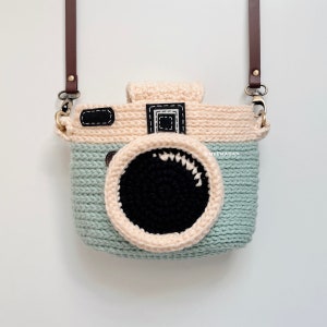 PRE-ORDER / Fuji Instax Case - Mint Camera / mini evo, 90, 70, 40, 11, 25, 9, 8, polaroid camera, crochet bag, finished gifts