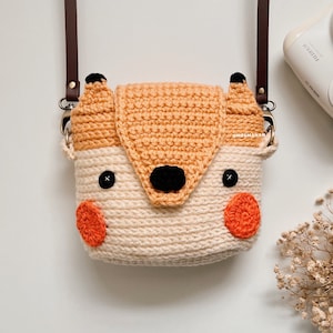 PRE-ORDER / FOX / Fuji Instax Case -  Cutie Animal / mini evo, 90, 70, 40, 11, 25, 9, 8, polaroid camera, crochet bag, finished gifts