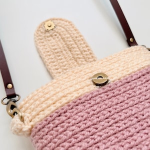 PRE-ORDER / Fuji Instax Case Pink Camera / mini evo, 90, 70, 40, 11, 25, 9, 8, polaroid camera, crochet bag, finished gifts image 6