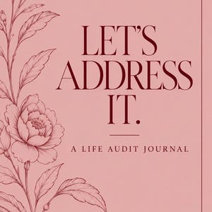 Cahier d'exercices d'auto-évaluation, journal de réflexion de 79 pages, abordons le sujet (PDF imprimable)