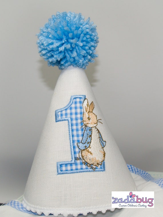 Personalized Embroider Beatrix Potter Peter Rabbit Hat-first