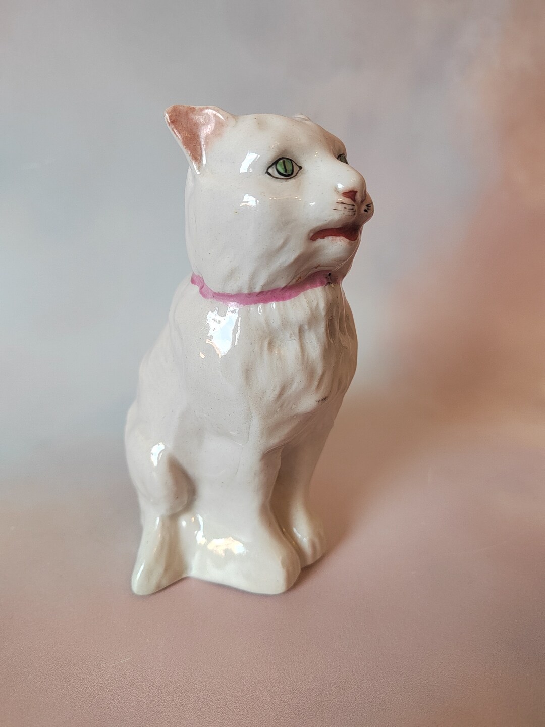Antique Porcelain Cat Money Box/ Antique Cat Shaped Piggy Bank Etsy