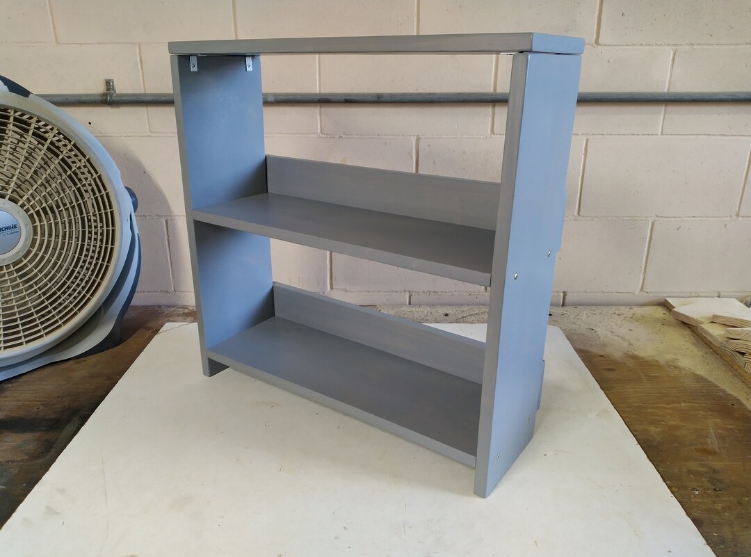 Small Pine Wood Bookcase Kit Wooden Bookshelf Kit Wood Shelf Unit Kit