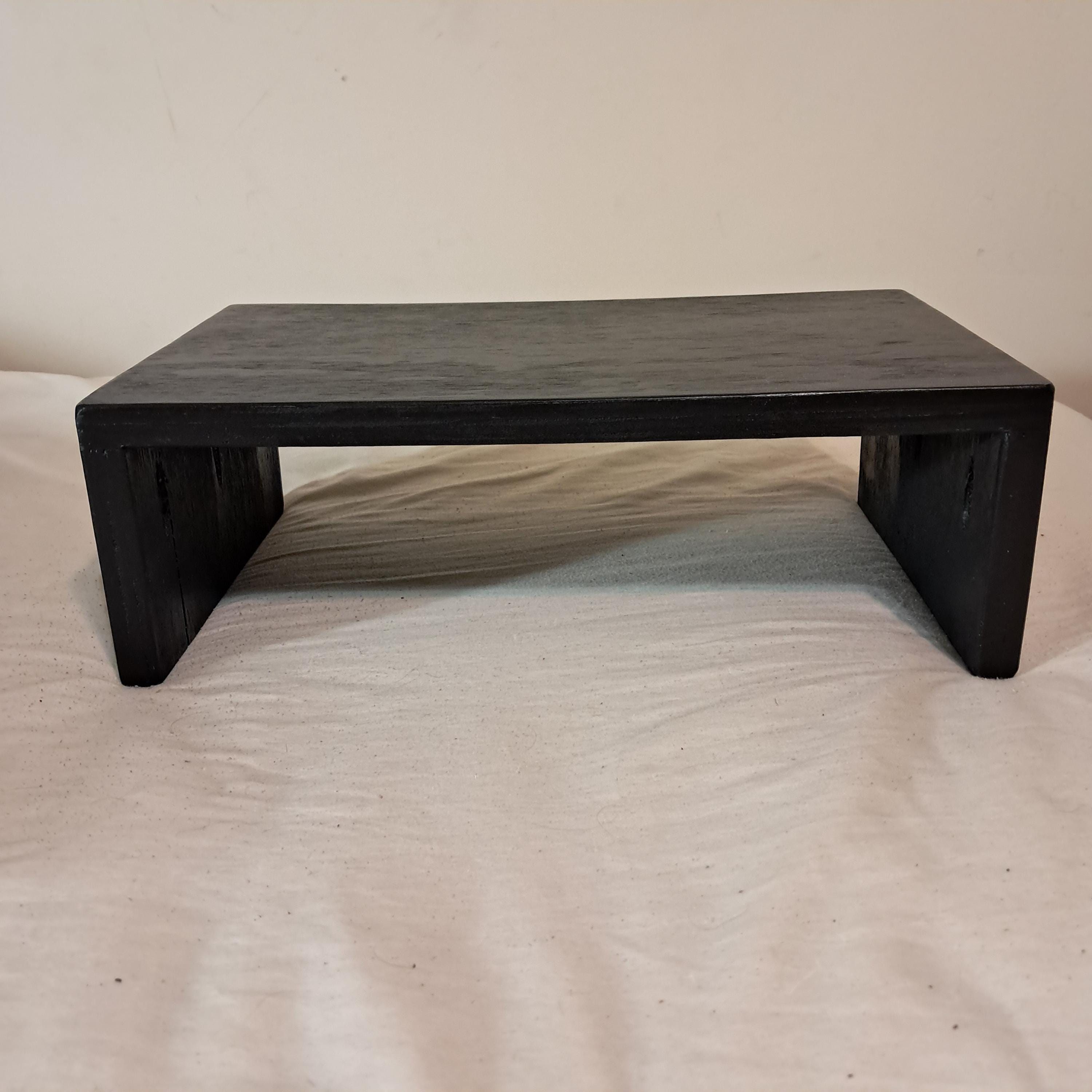 Handcrafted Computer Monitor Frame Wooden Monitor Stand | Wood Computer Desk Riser | Game Console Riser ...