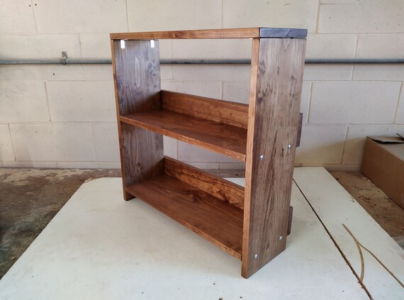Small Pine Wood Bookcase Kit Wooden Bookshelf Kit Wood - Etsy