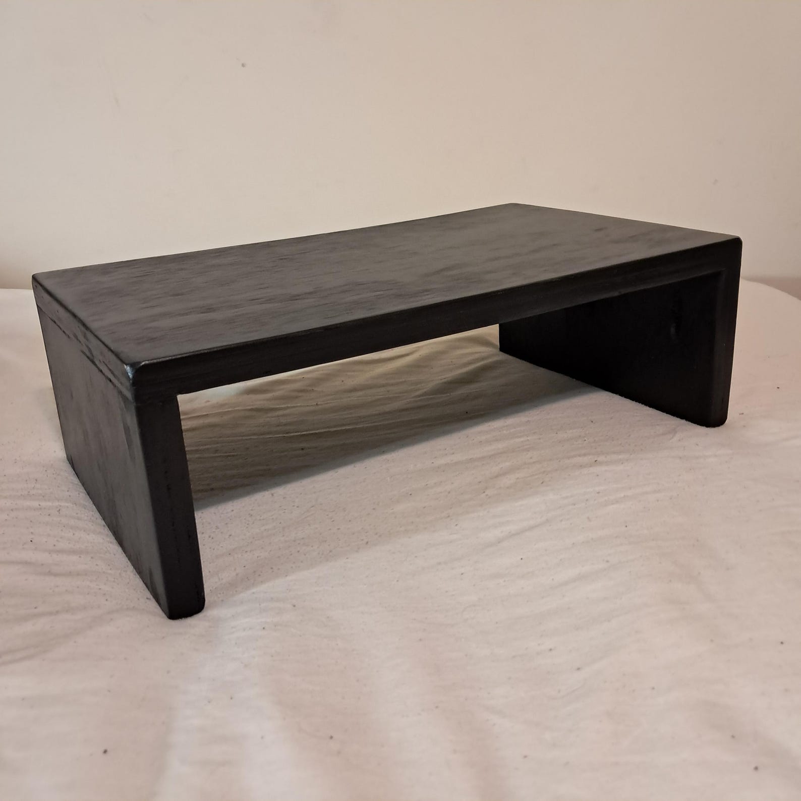 Handcrafted Computer Monitor Frame Wooden Monitor Stand | Wood Computer Desk Riser | Game Console Riser ...