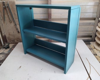 Solid Wood Folding Bookcase | Wooden Bookshelf that Folds | Shelf Unit Folds Flat in Seconds | Handcrafted in the USA
