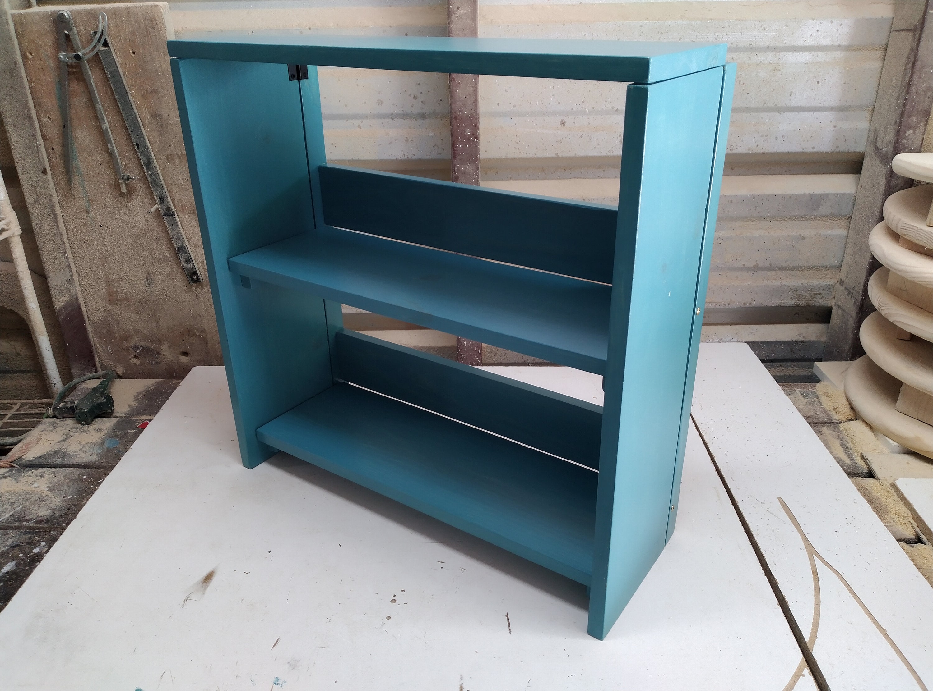 Solid wood folding bookcase deals