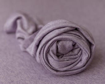 Lilac Melange Newborn Photography Wrap Set – Zachte Beanbag Achtergrond (Professioneel Studiogebruik)