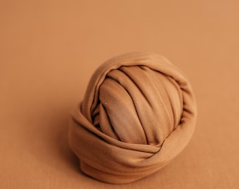 Set met zitzakken voor newbornfotografie – Camel Wrap, studio-rekwisiet (handgemaakt)