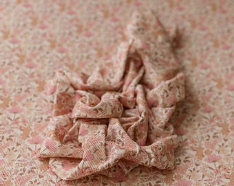 Bloemenprint zitzakwikkelset voor newbornfotografie – Zachte studio-accessoire